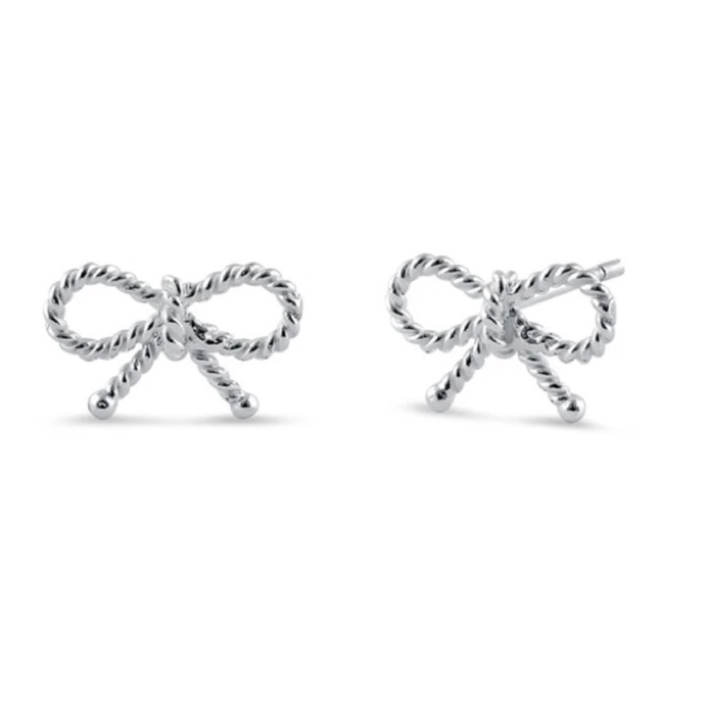 bow earrings